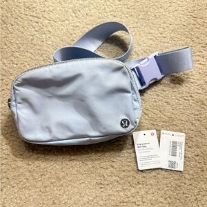 Lululemon Everywhere Belt Bag: Pastel Blue (ORIGINAL VERSION, with Metal Plate)